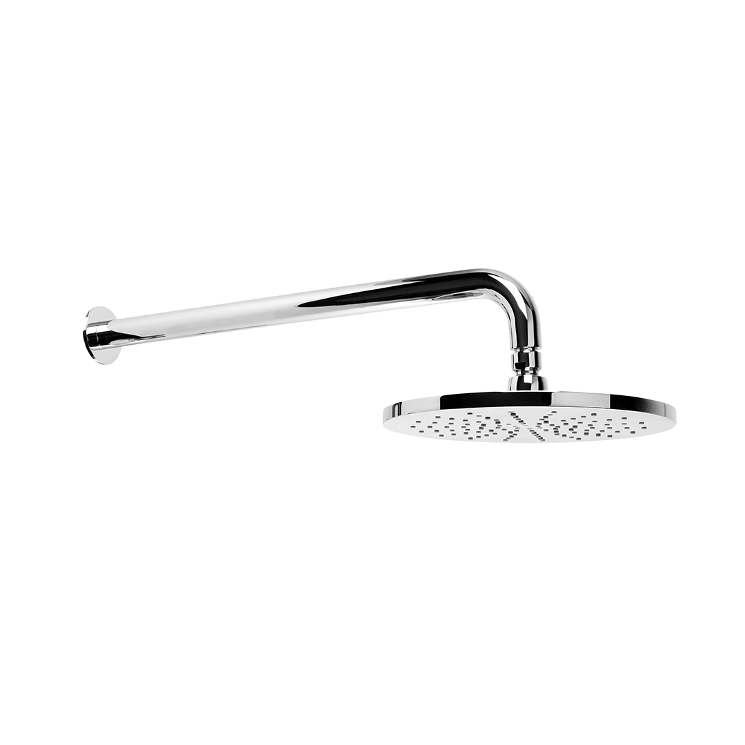 City Plus 225mm Shower Rose and Arm