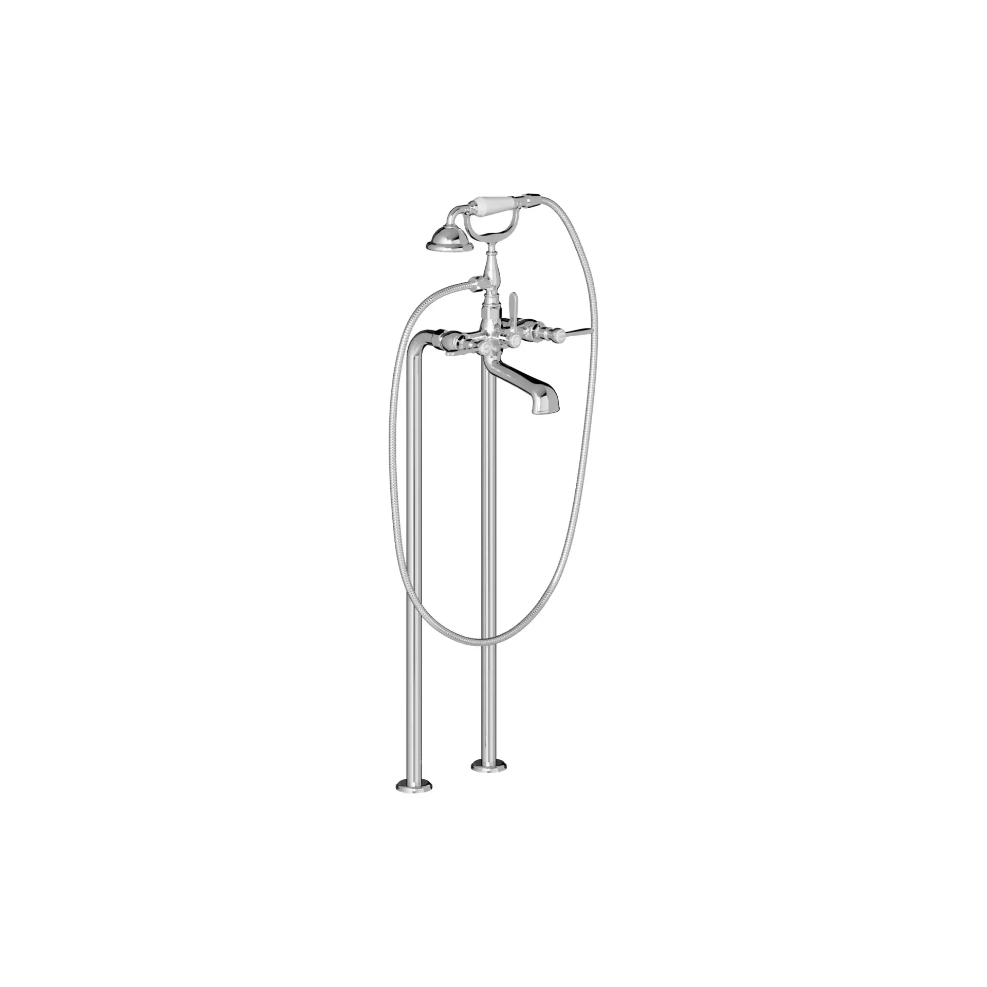 Neu England Bath Mixer with Handshower